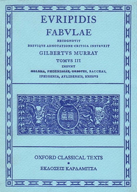 Euripidis Fabulae III